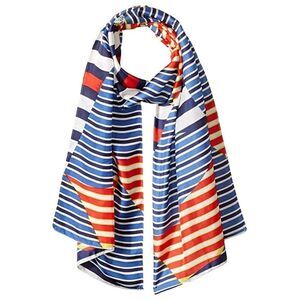 Echo Design Sailing Away Silk Scarf (Navy) Scarves